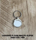 CHAVEIRO P/ SUBLIMACAO ELIPSE