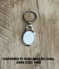 CHAVEIRO P/ SUBLIMACAO OVAL VASADO